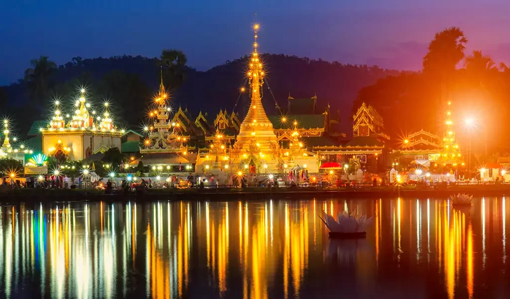 Wat Jongklang - Chiang Mai Thailand